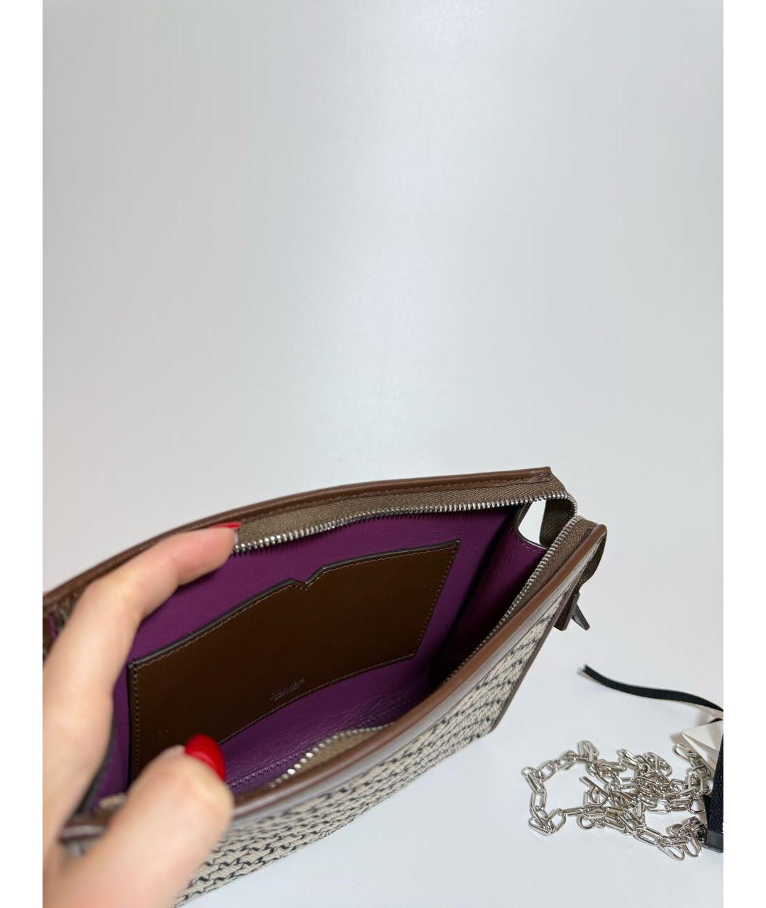 MAX MARA Коричневая сумка через плечо, фото 4