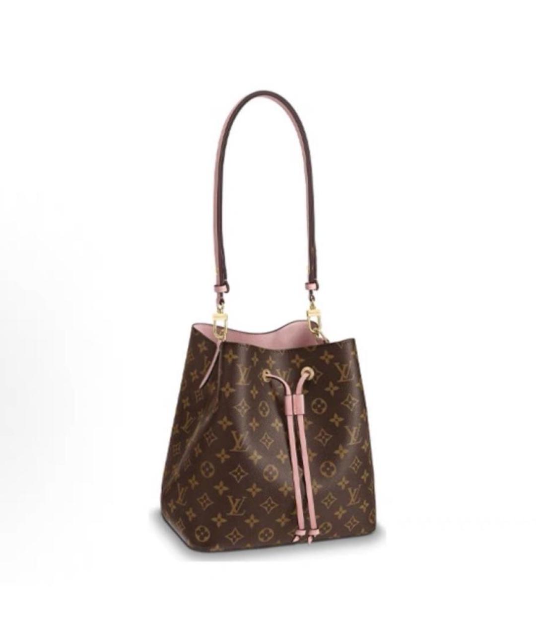 LOUIS VUITTON Коричневая сумка через плечо, фото 5