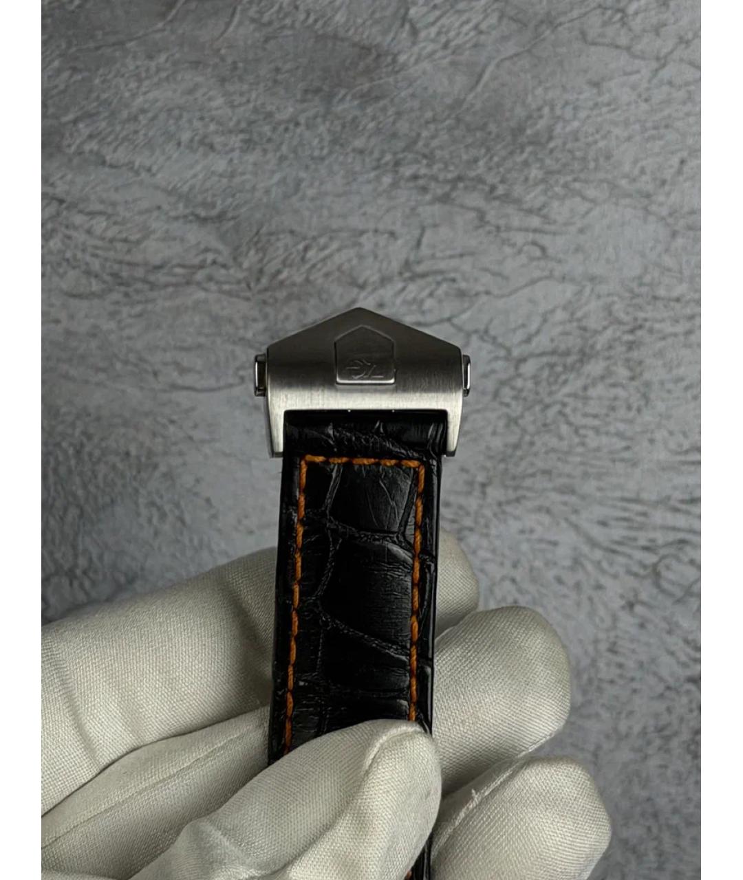 TAG HEUER Черные стальные часы, фото 6