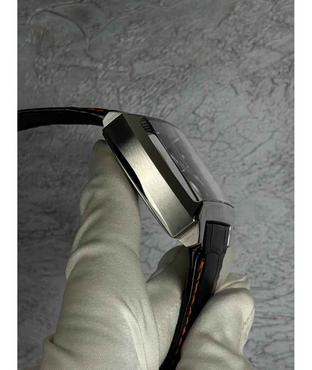 TAG HEUER Черные стальные часы, фото 4