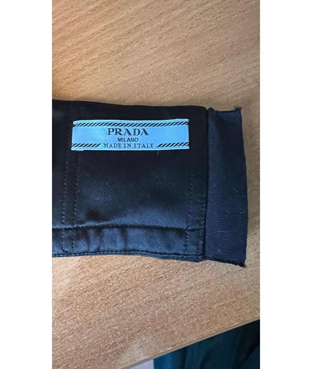 PRADA Хаки шерстяной корсет, фото 3