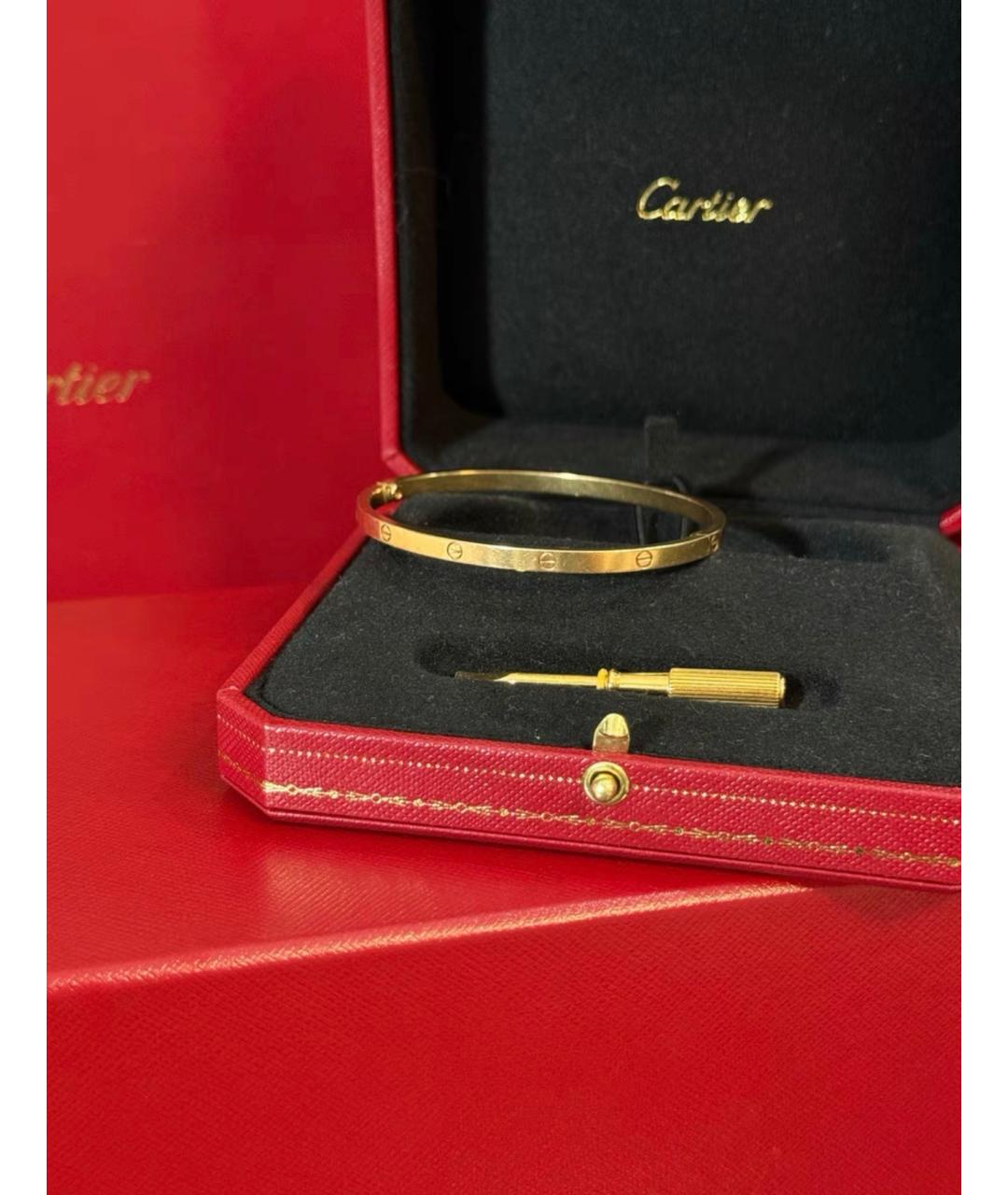 CARTIER Золотой браслет из желтого золота, фото 6