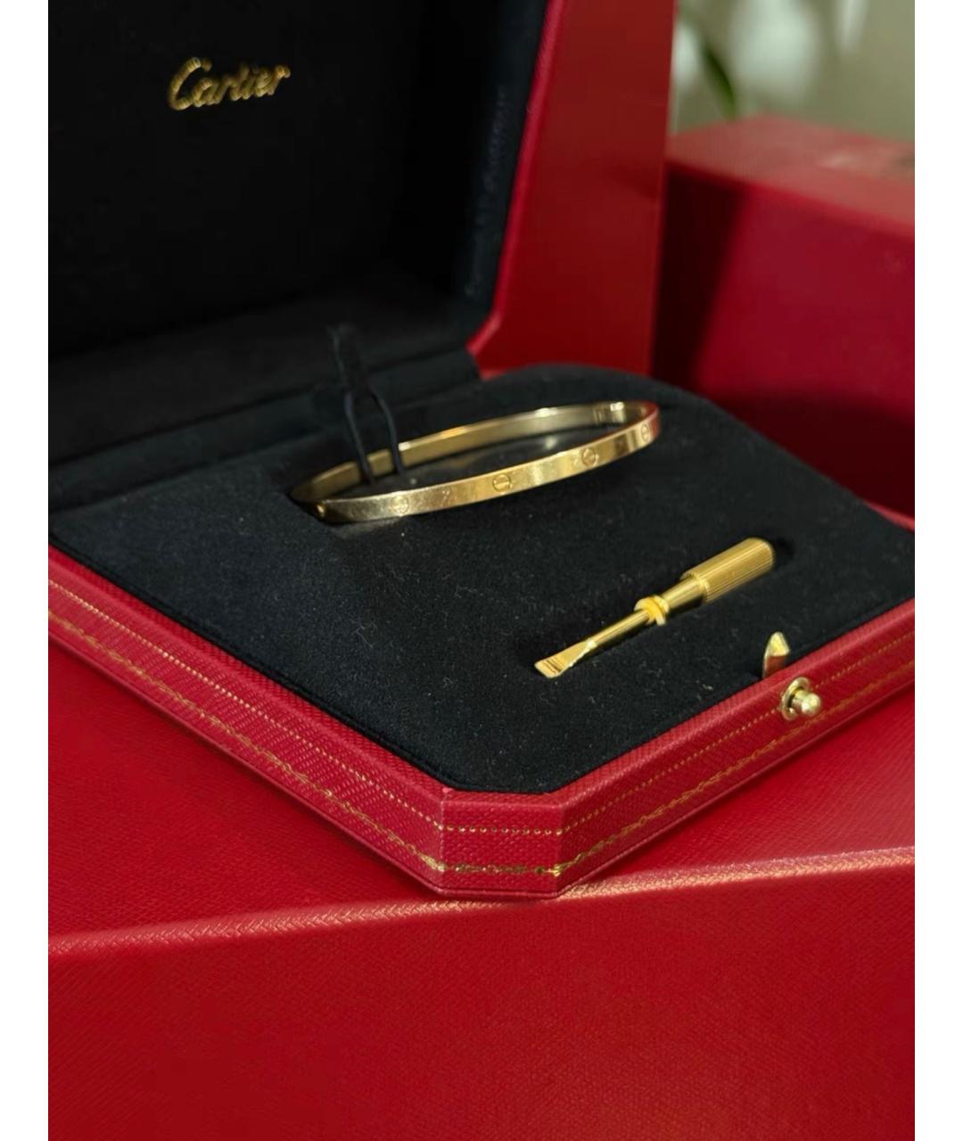 CARTIER Золотой браслет из желтого золота, фото 5