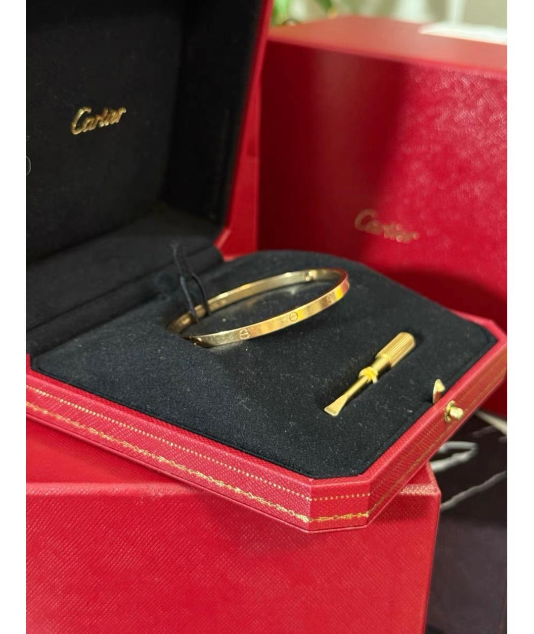 CARTIER Золотой браслет из желтого золота, фото 2