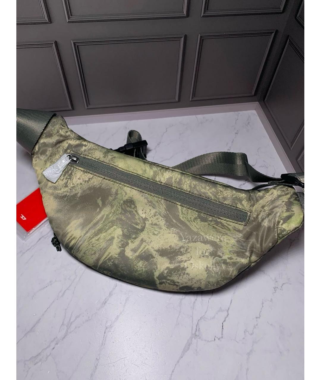 DIESEL Хаки поясная сумка, фото 4