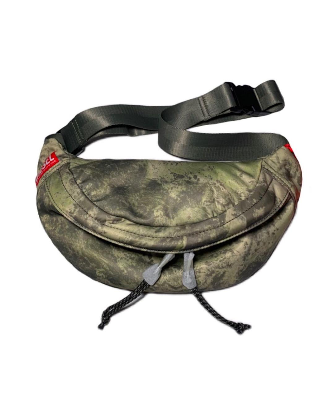 DIESEL Хаки поясная сумка, фото 1