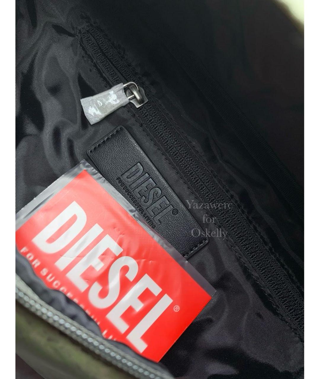 DIESEL Хаки поясная сумка, фото 6