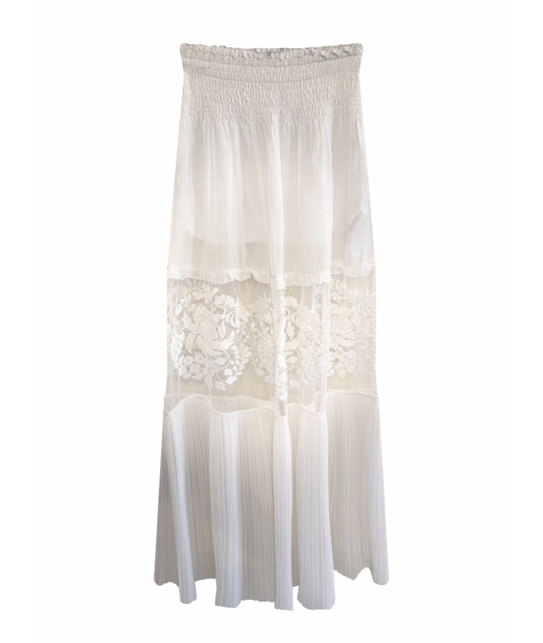 LIU JO Белая юбка макси, фото 1