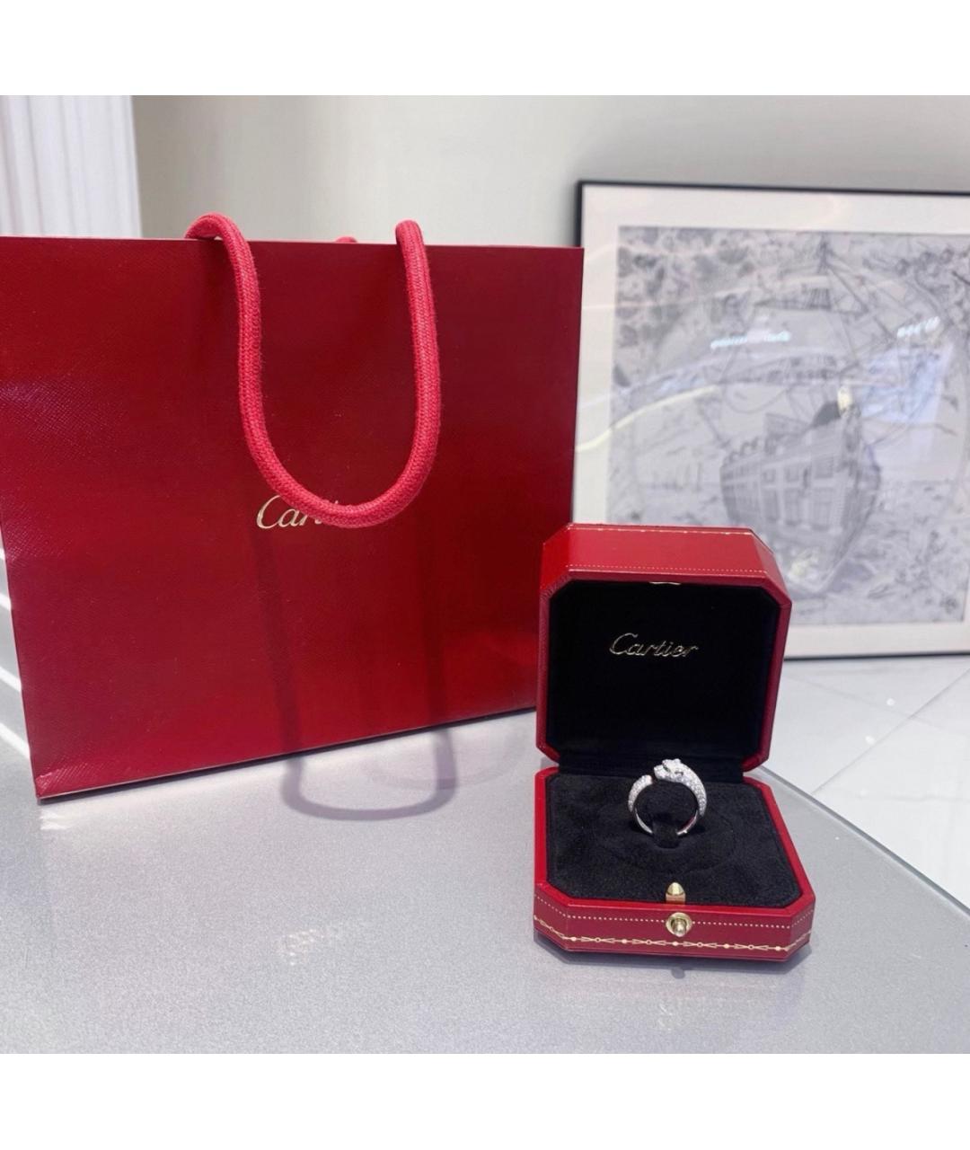 CARTIER Серебряное кольцо из белого золота, фото 4