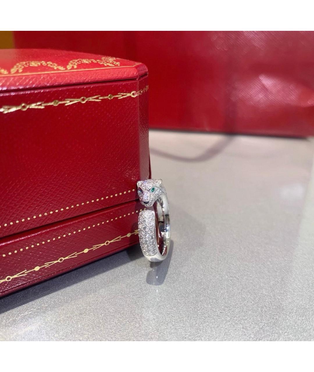 CARTIER Серебряное кольцо из белого золота, фото 3
