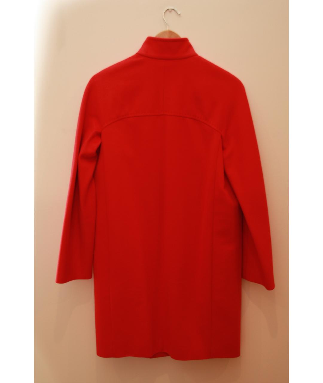 MAX MARA Коралловое шерстяное пальто, фото 4