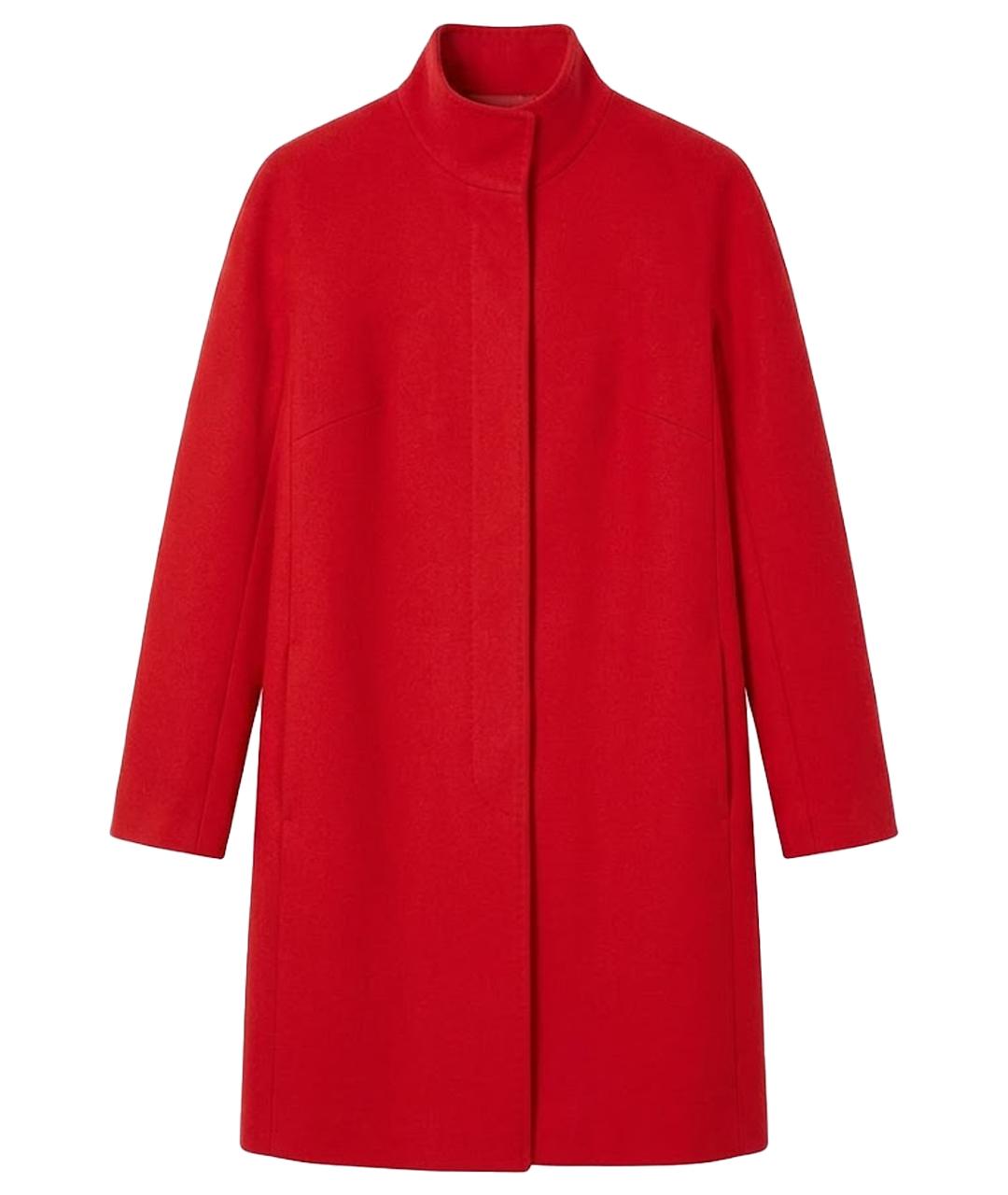 MAX MARA Коралловое шерстяное пальто, фото 1