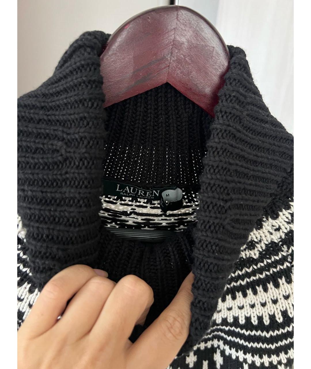 RALPH LAUREN Белый шерстяной джемпер / свитер, фото 3