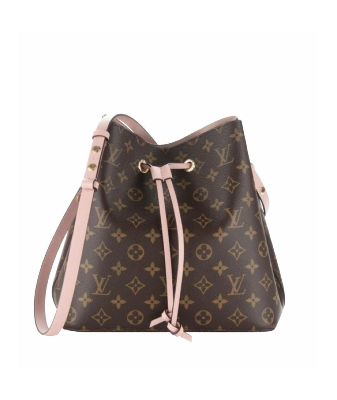 LOUIS VUITTON Коричневая сумка через плечо, фото 5