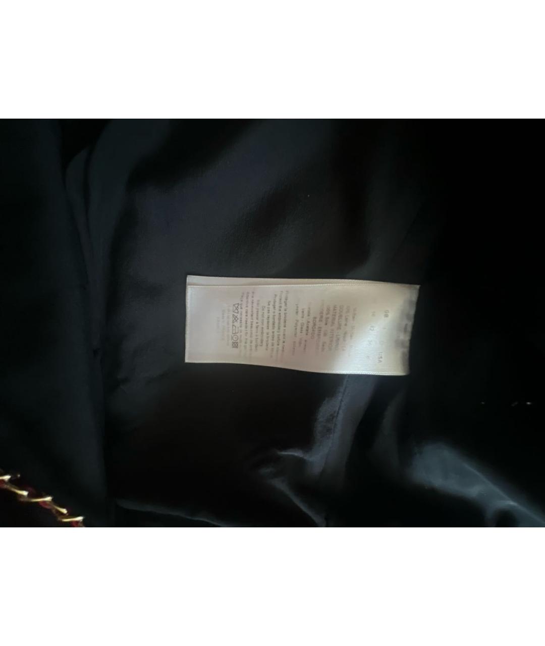 CHRISTIAN DIOR Черный шерстяной жакет/пиджак, фото 6