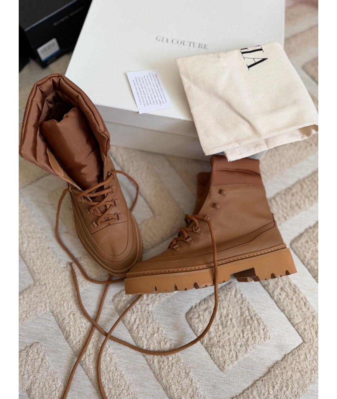 GIABORGHINI Коричневые ботинки, фото 4