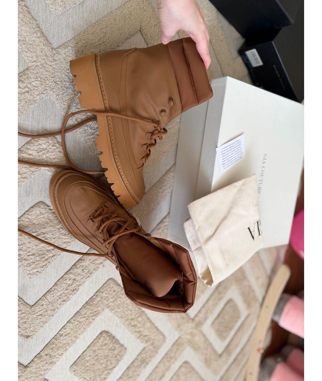 GIABORGHINI Коричневые ботинки, фото 6