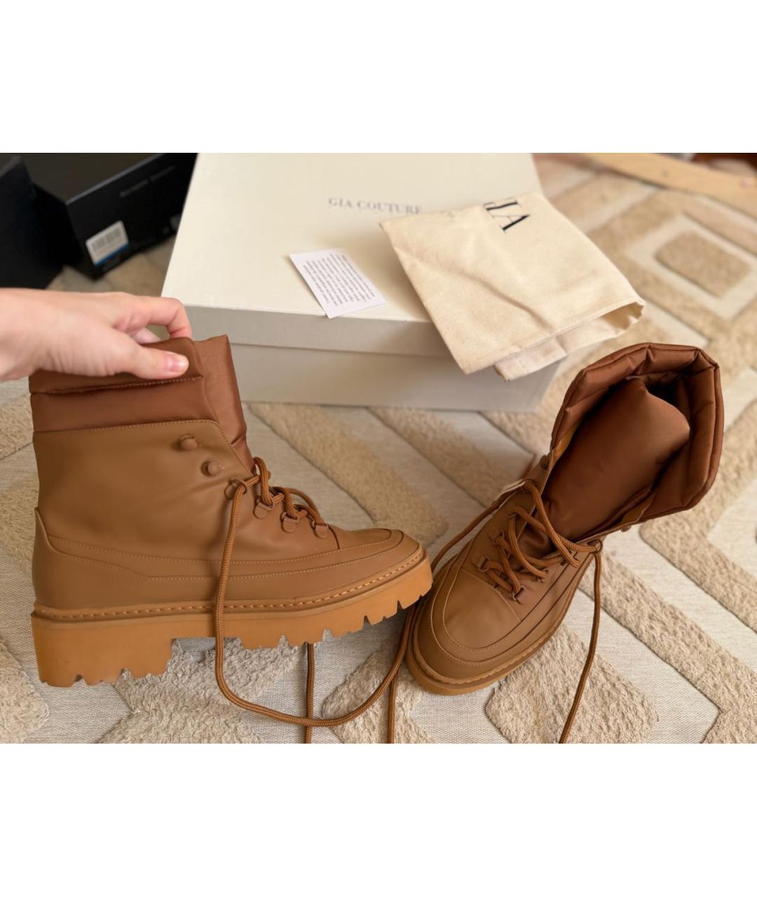 GIABORGHINI Коричневые ботинки, фото 2