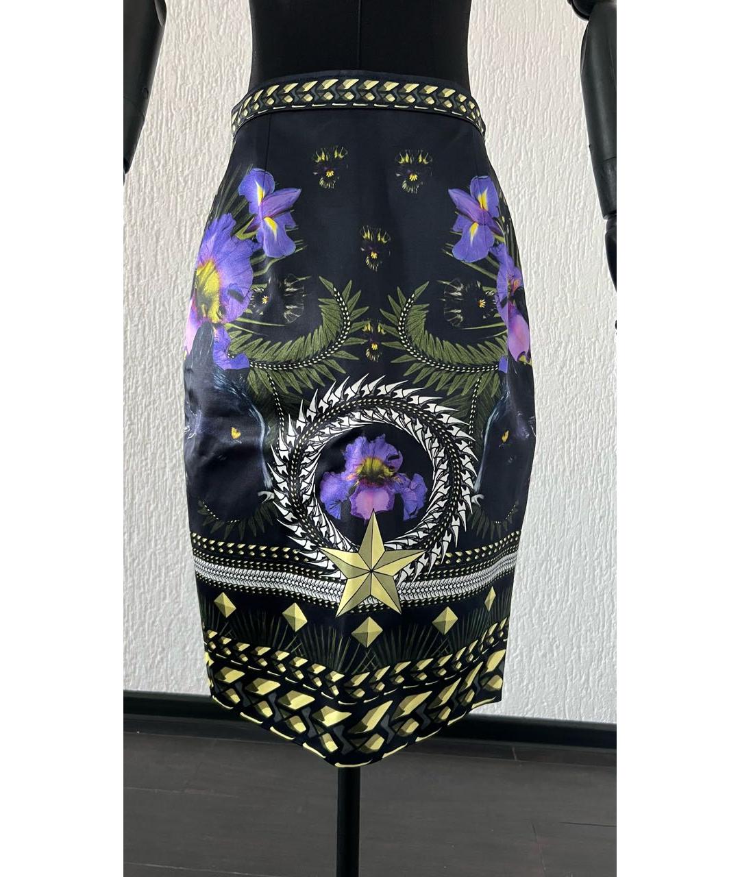 GIVENCHY Мульти хлопковая юбка миди, фото 7