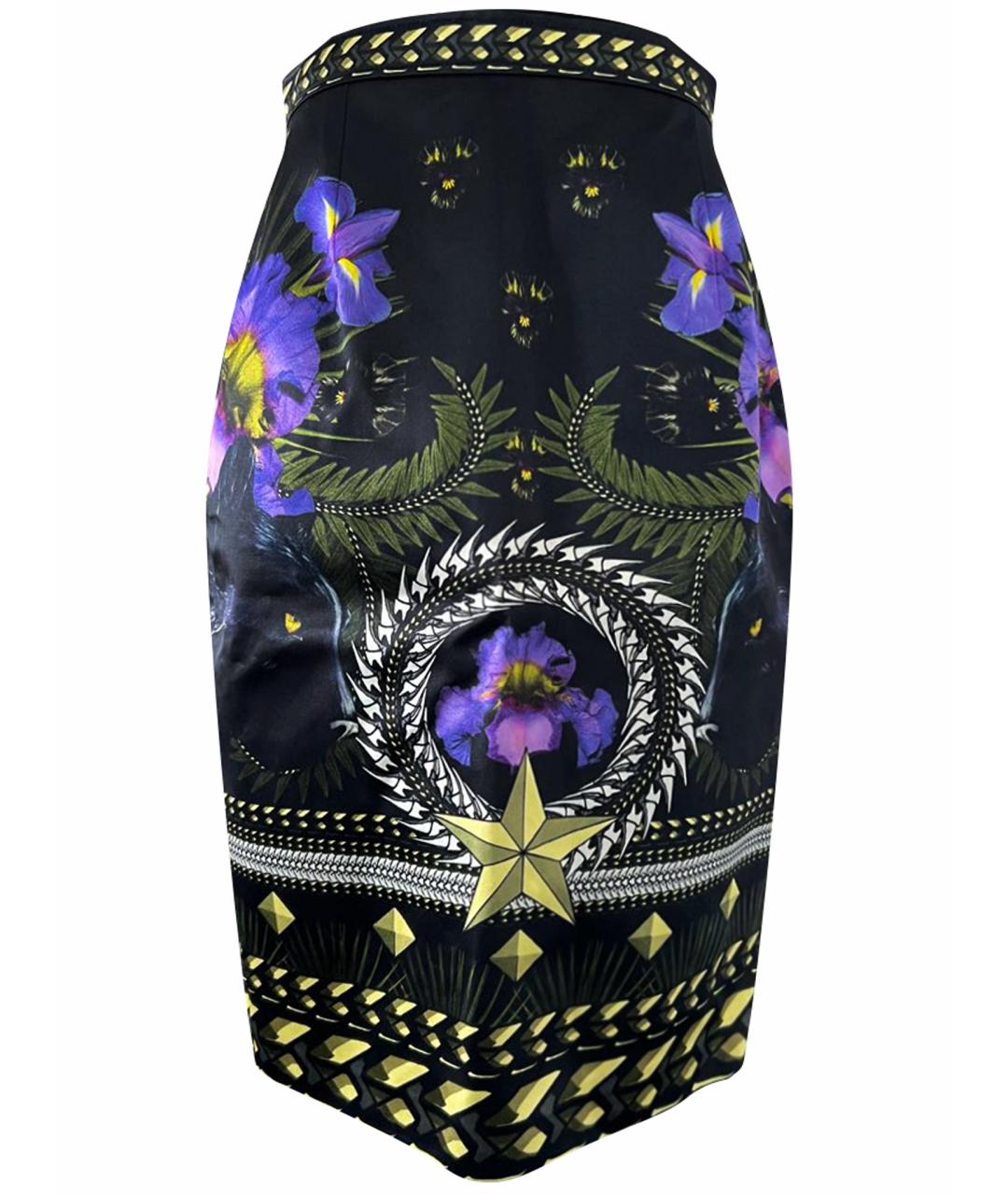 GIVENCHY Мульти хлопковая юбка миди, фото 1