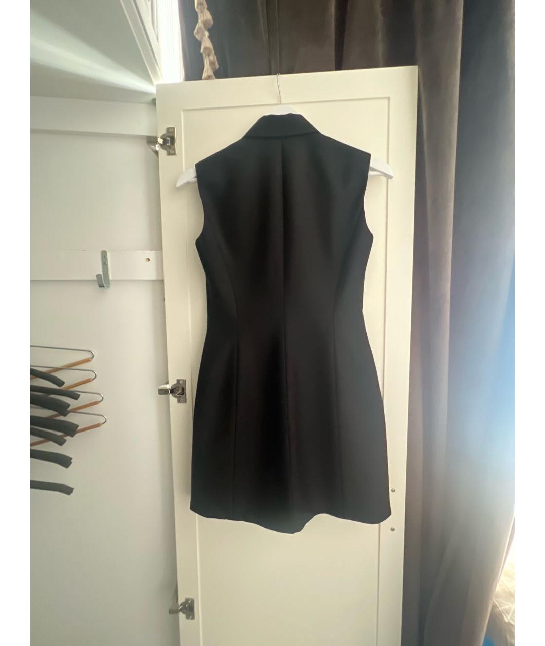 CHRISTIAN DIOR Черное шерстяное платье, фото 2