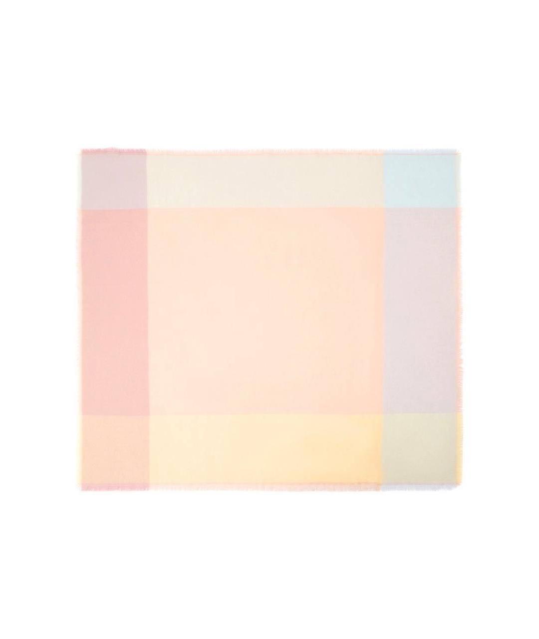 LORO PIANA Розовый кашемировый платок, фото 3