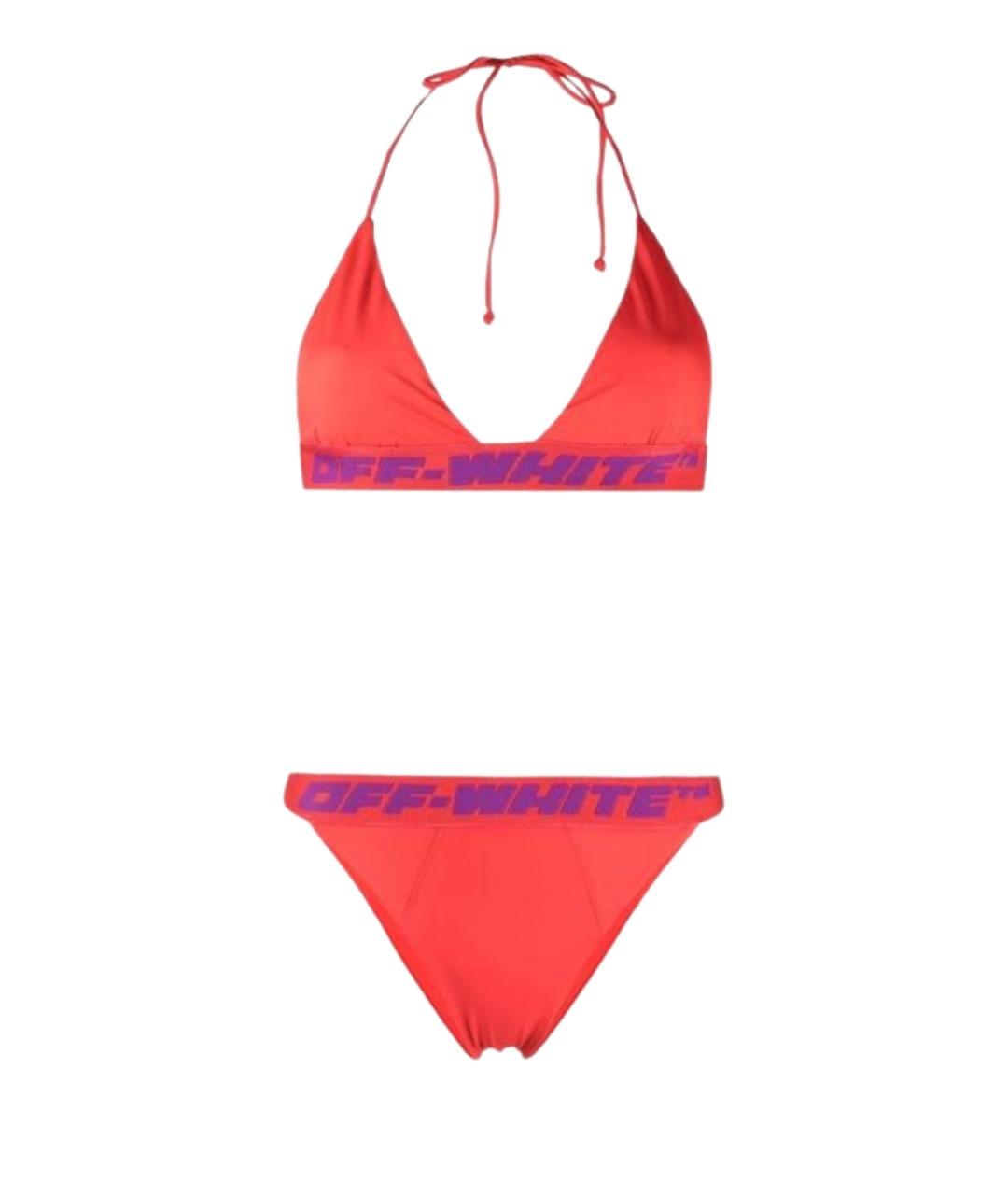 OFF-WHITE Красный купальник, фото 1