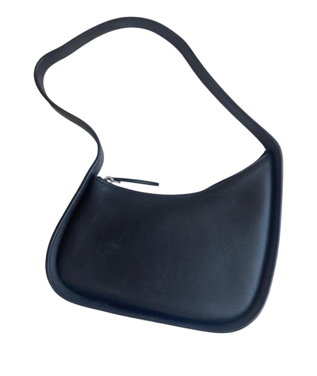 THE ROW Черная кожаная сумка тоут, фото 1