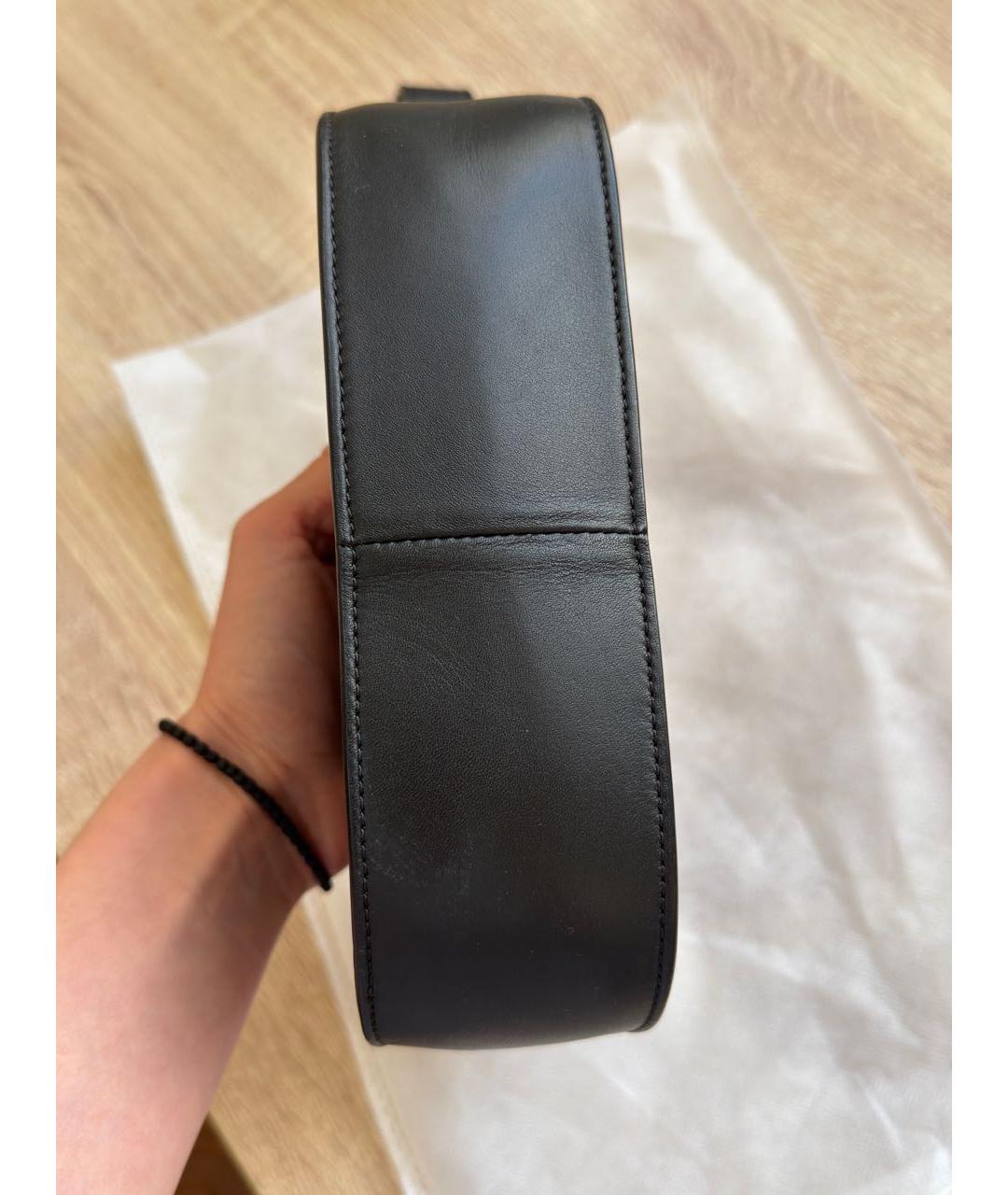 THE ROW Черная кожаная сумка тоут, фото 5