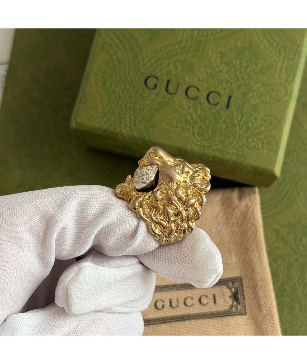 GUCCI Золотое кольцо, фото 4