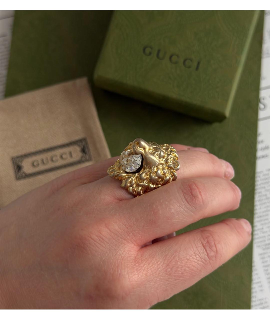 GUCCI Золотое кольцо, фото 6