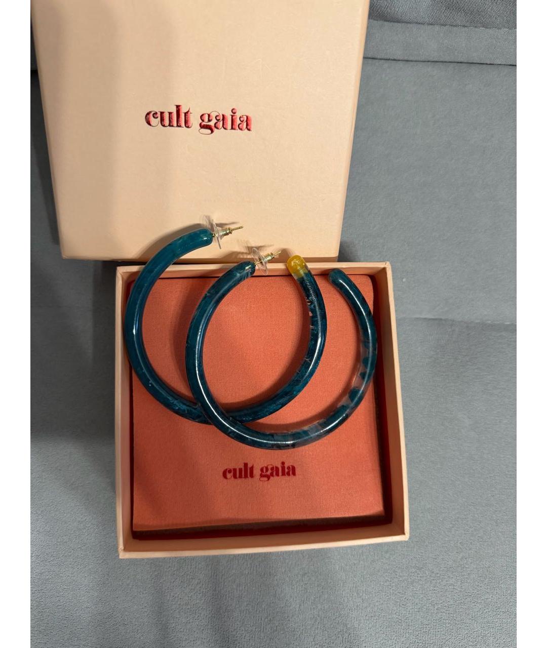 CULT GAIA Зеленые серьги, фото 4