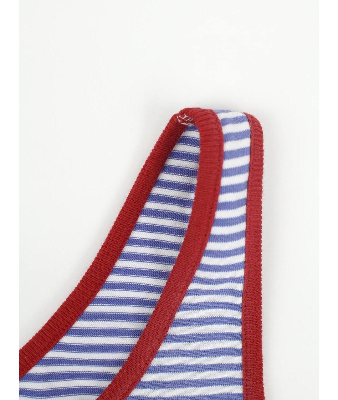 PRADA Голубая хлопковая майка, фото 4