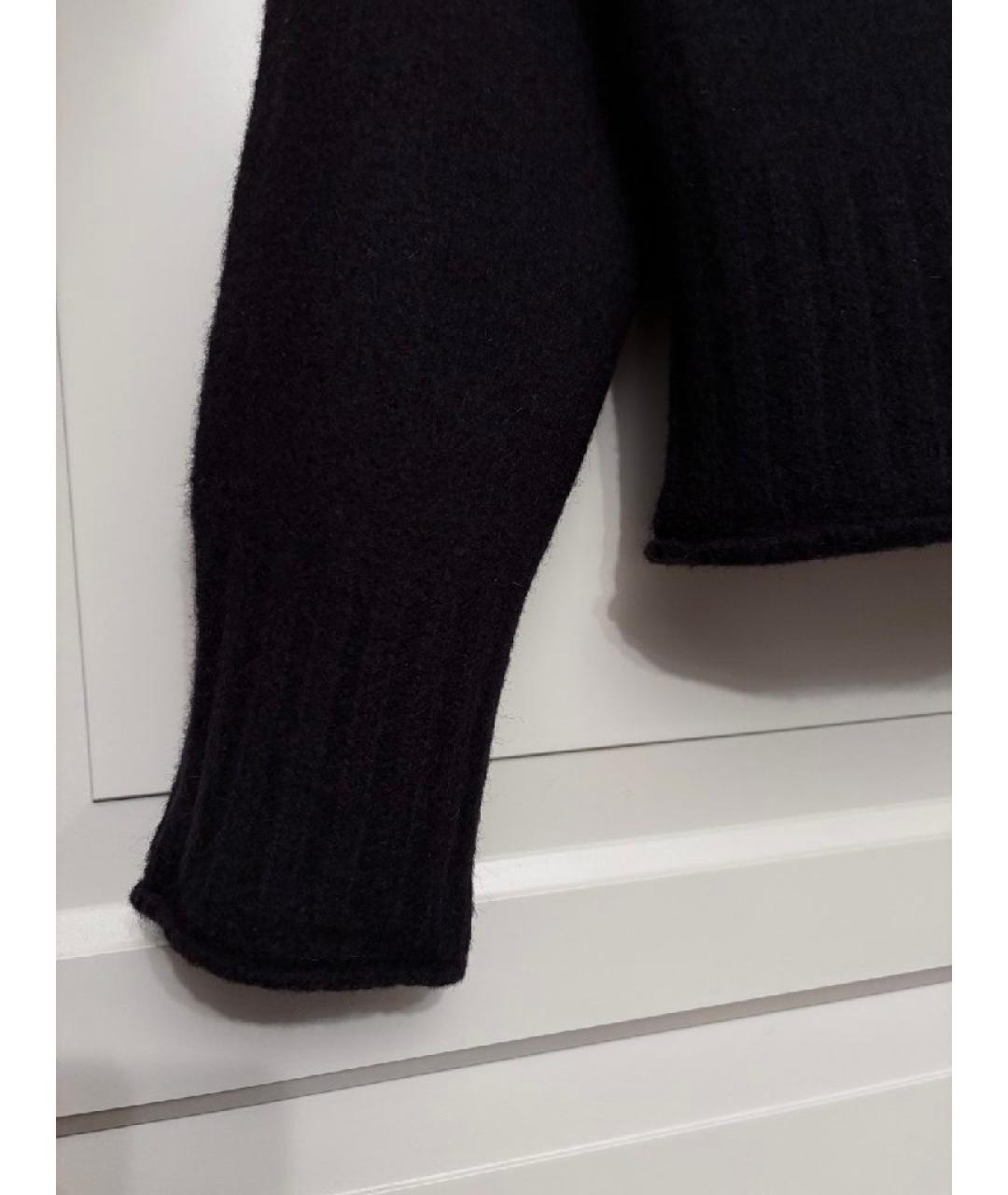 STONE ISLAND Черный шерстяной джемпер / свитер, фото 4