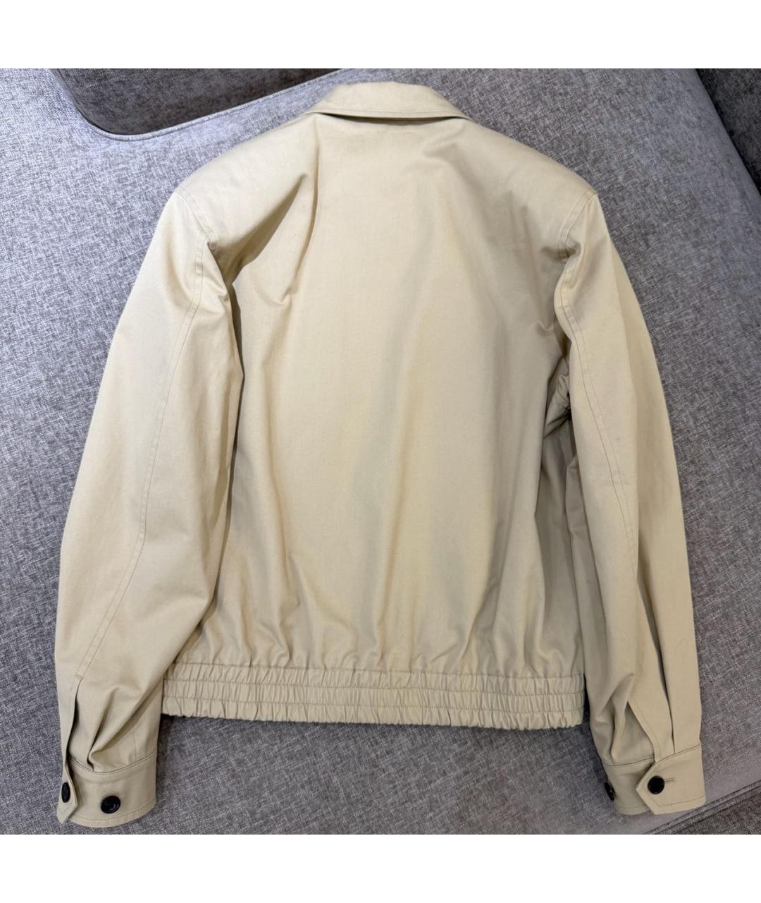 SAINT LAURENT Бежевая куртка, фото 3