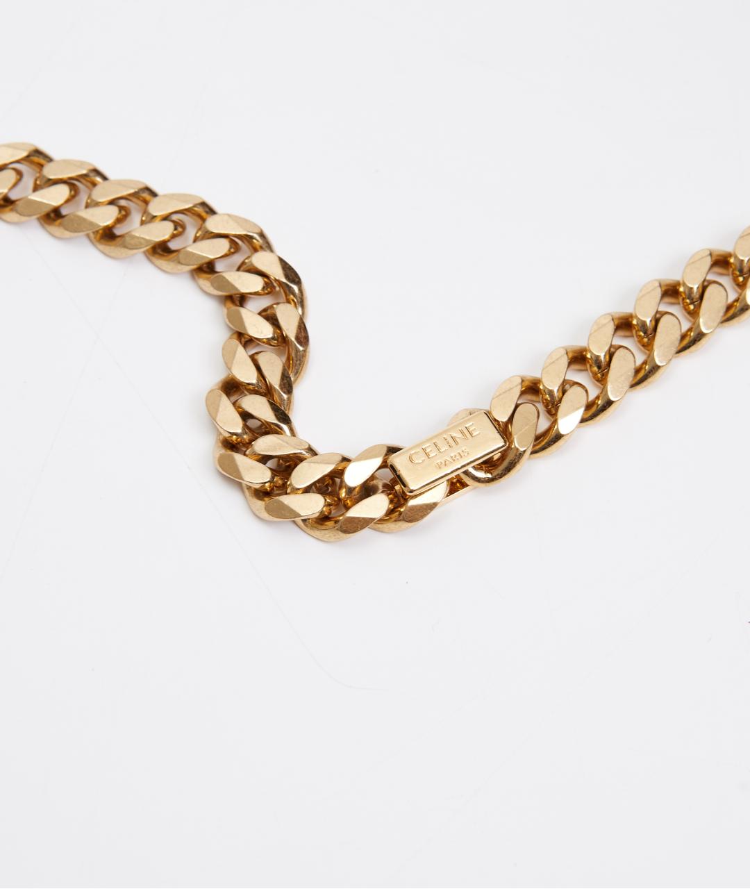 CELINE Коричневая кожаная сумка через плечо, фото 3