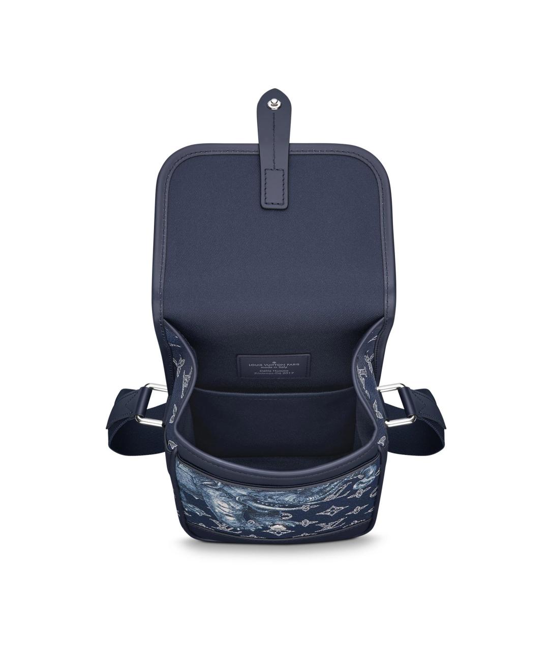 LOUIS VUITTON Синяя сумка на плечо, фото 2