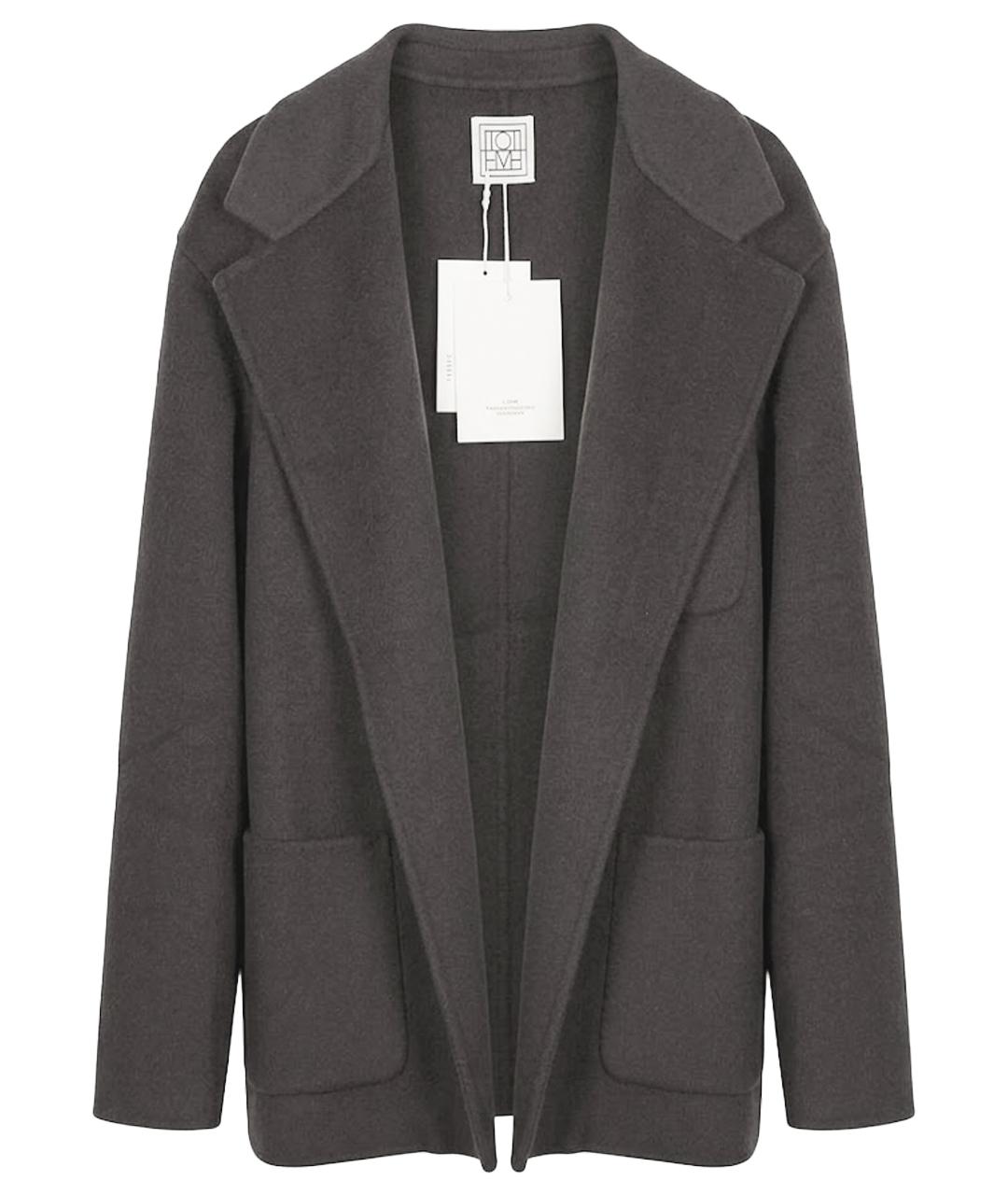 TOTEME Серое пальто, фото 1