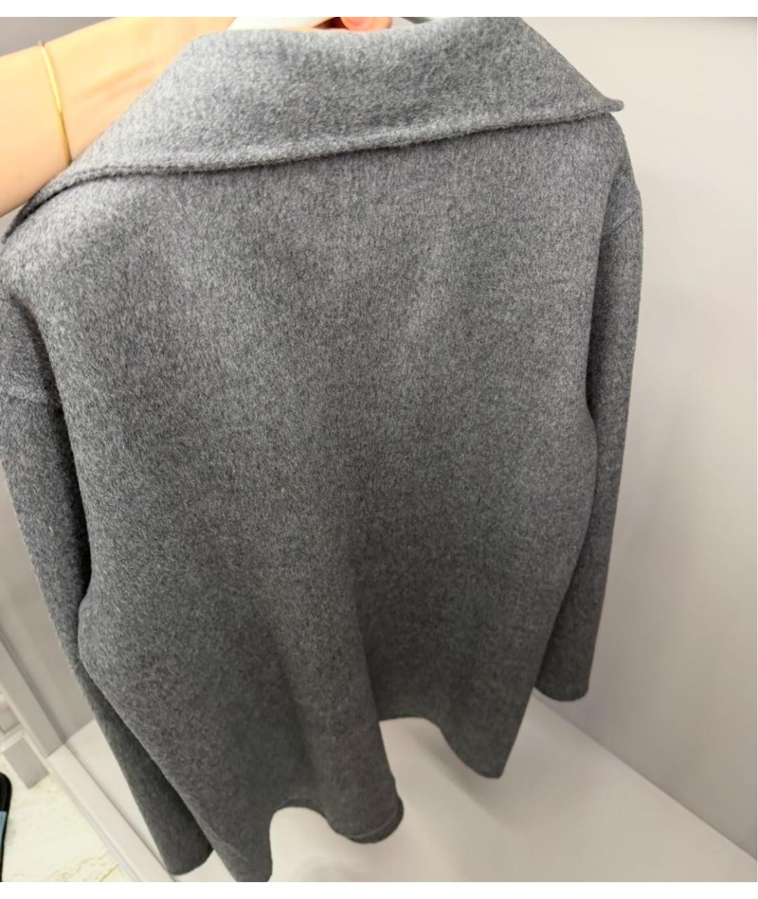 TOTEME Серое пальто, фото 5