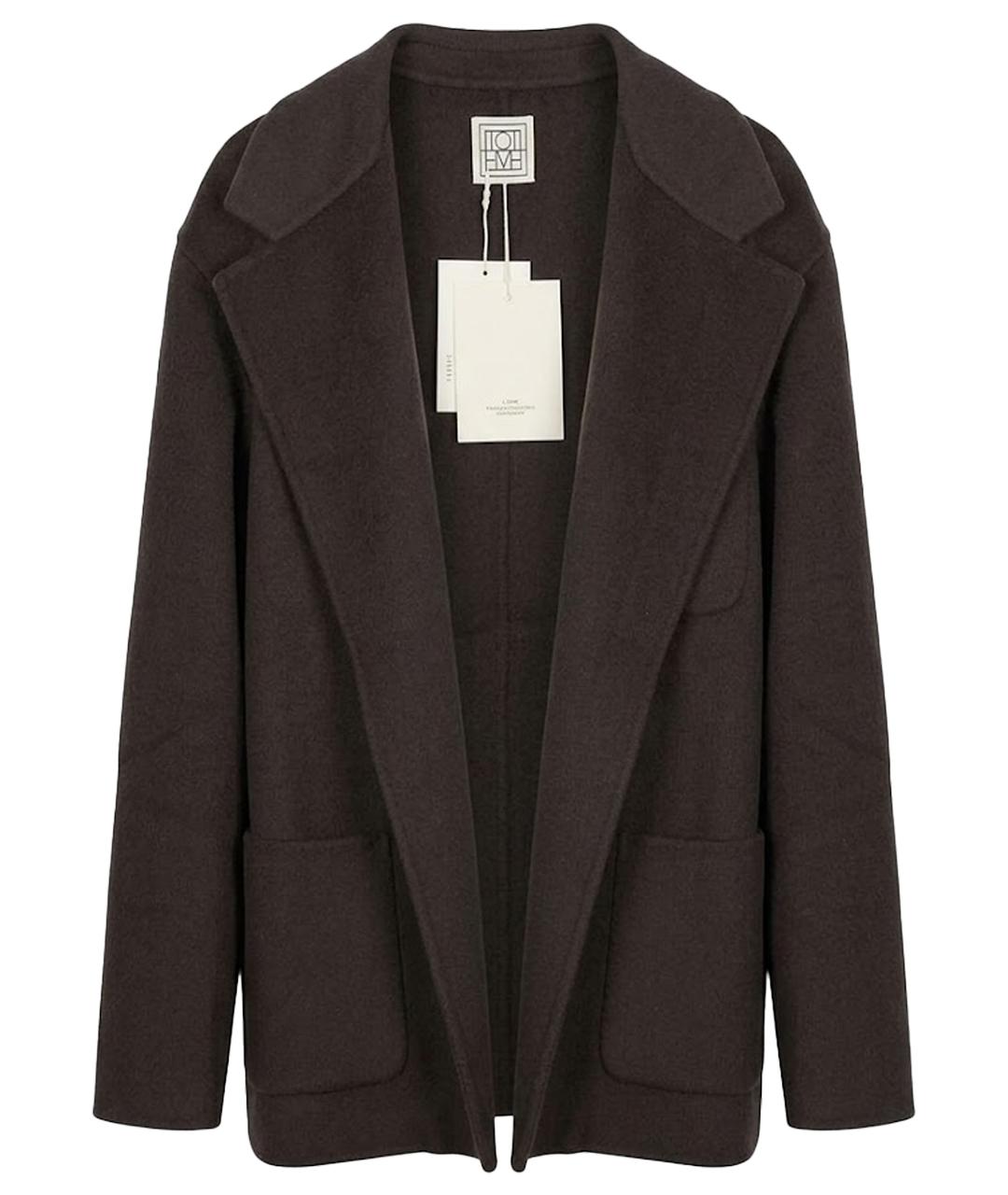 TOTEME Коричневое пальто, фото 1