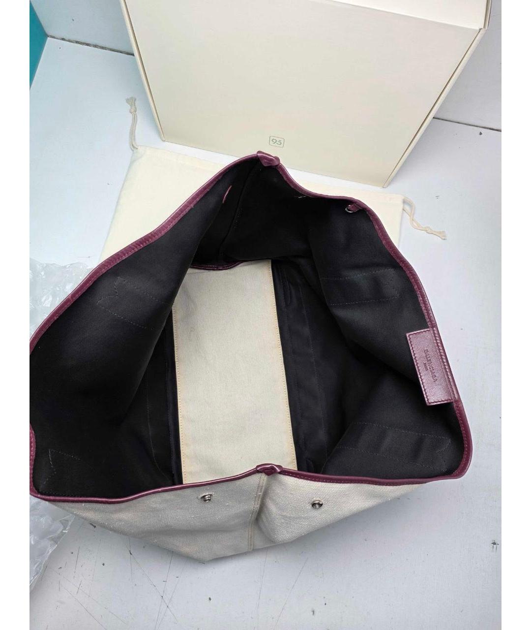 BALENCIAGA Мульти хлопковая сумка тоут, фото 4