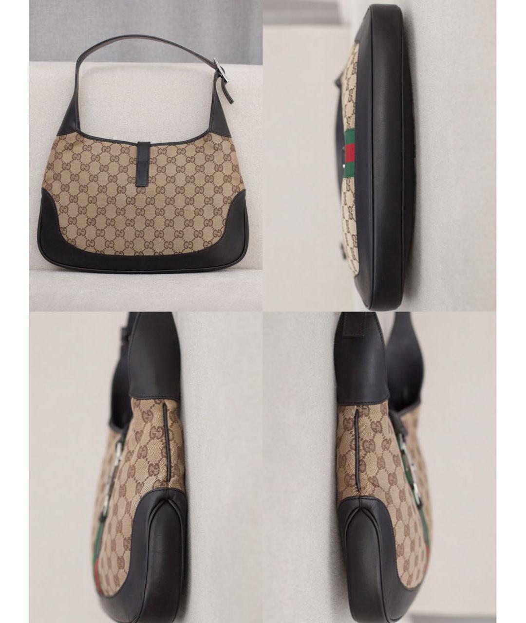 GUCCI Бежевая сумка с короткими ручками, фото 5