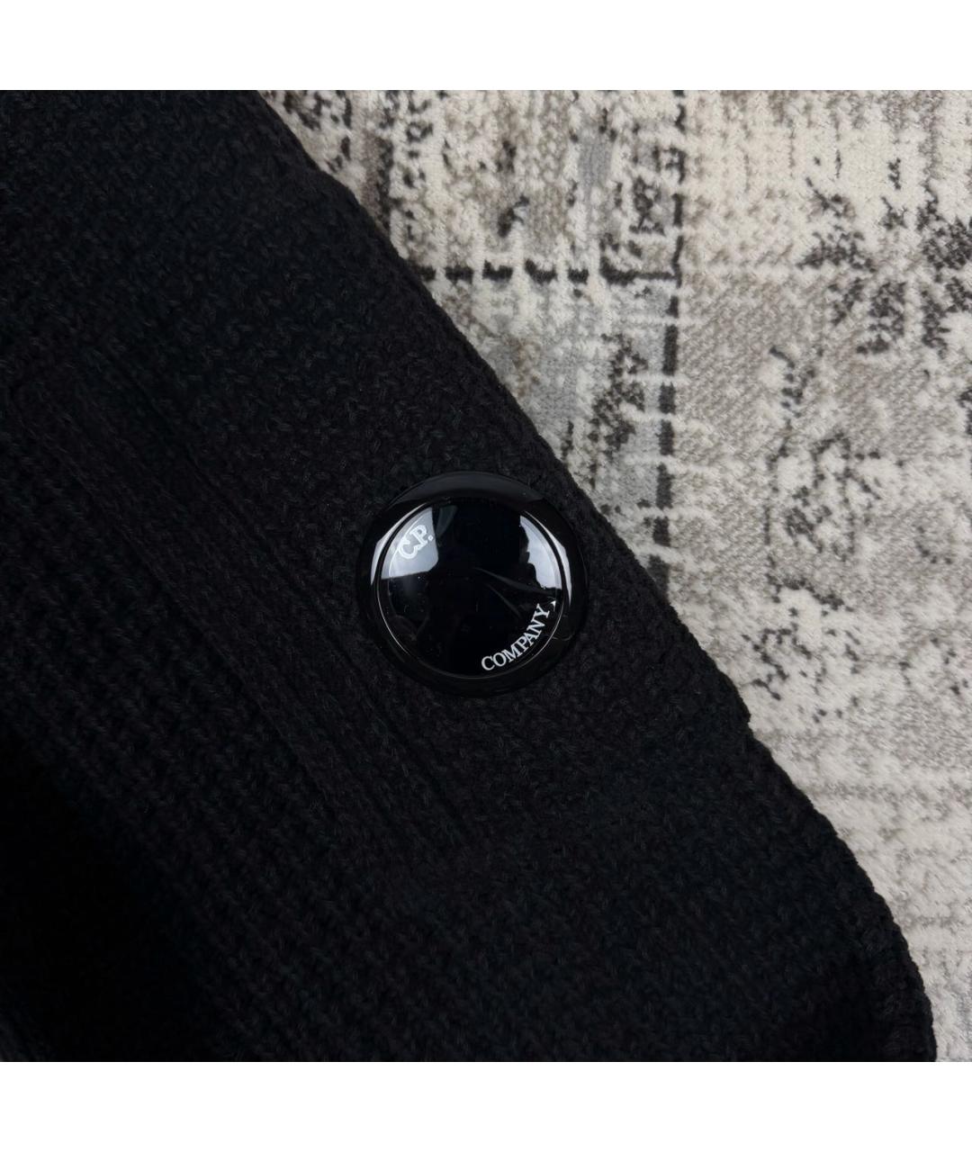 CP COMPANY Черный хлопковый джемпер / свитер, фото 3