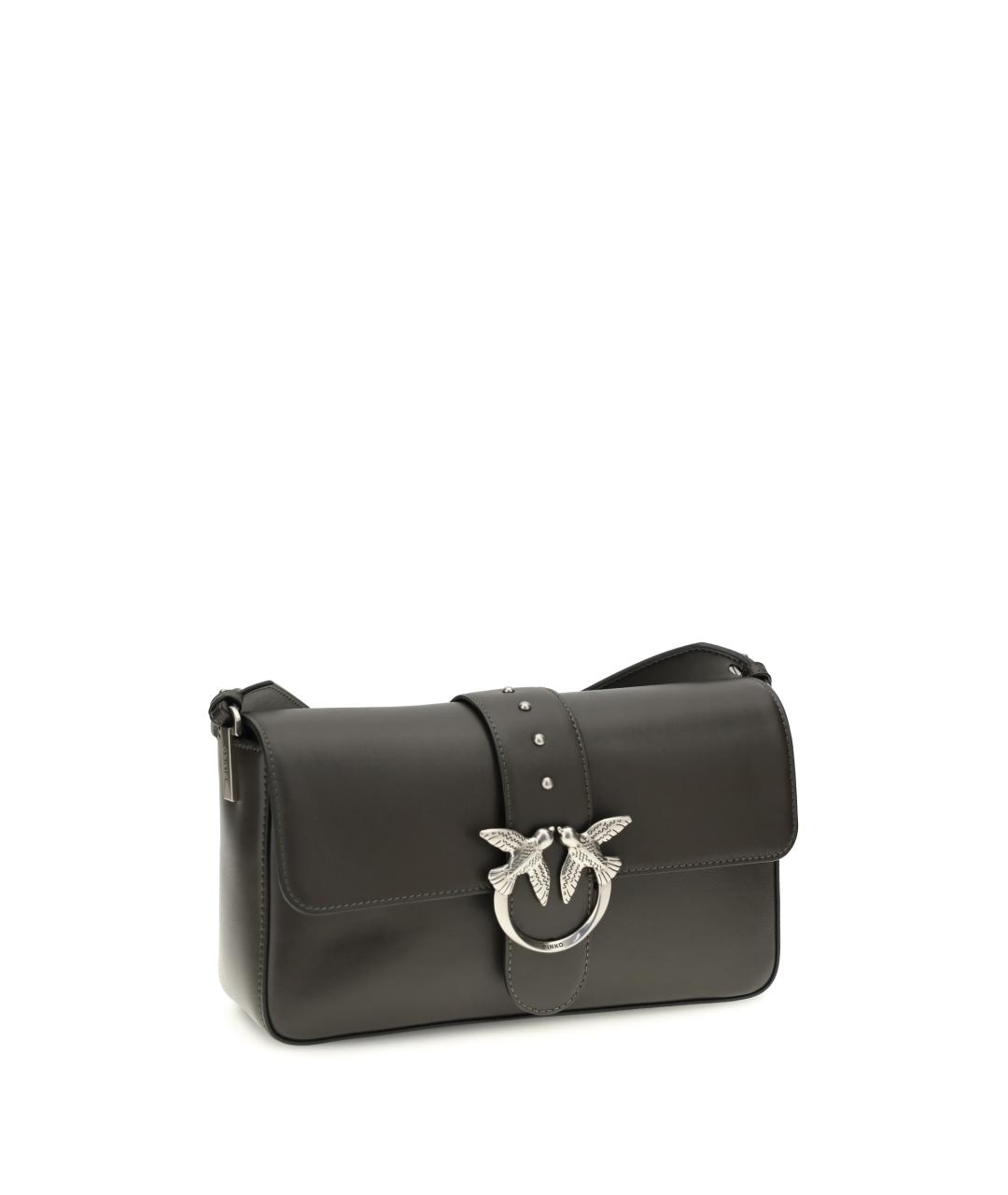 PINKO Зеленая кожаная сумка через плечо, фото 2