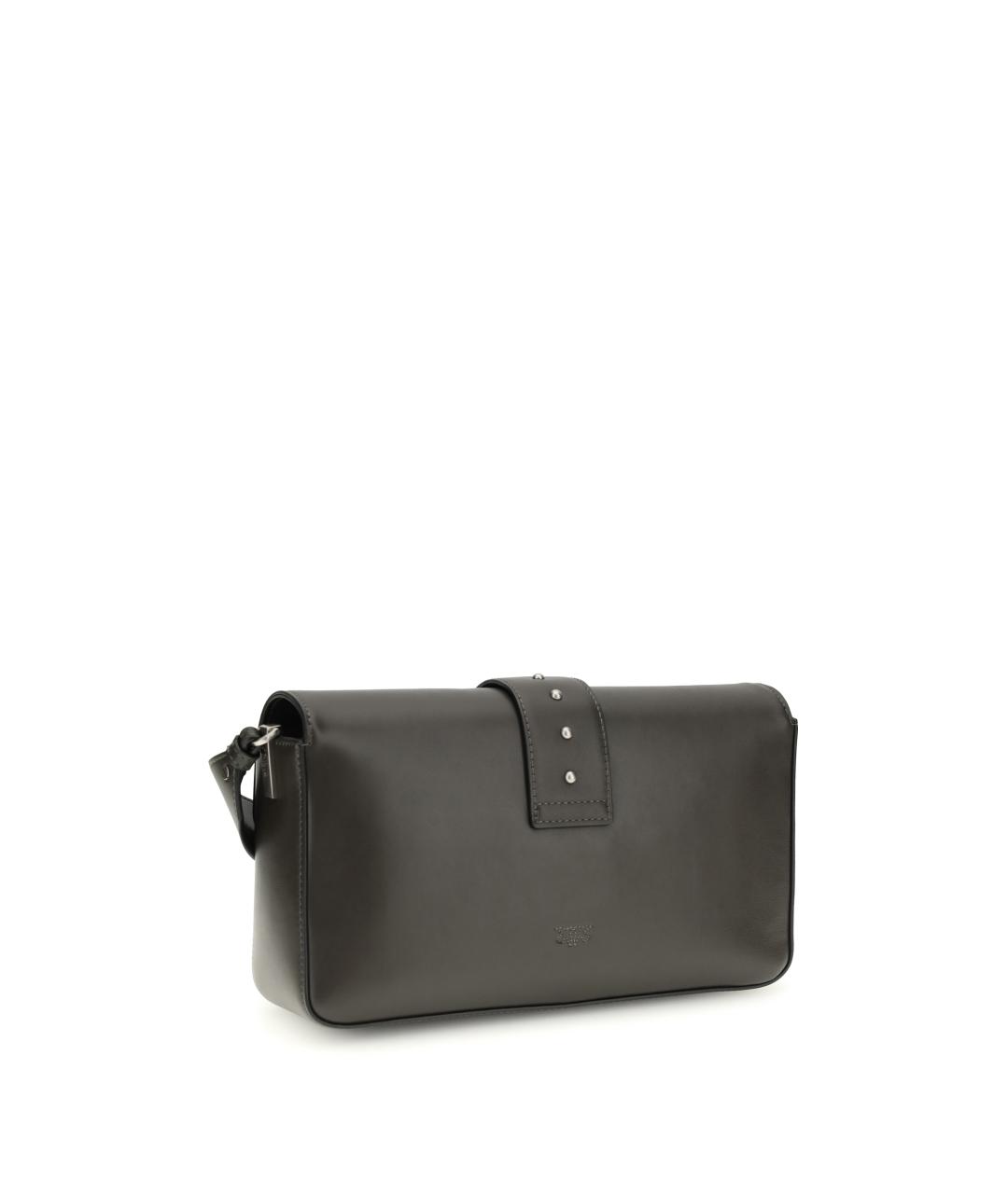 PINKO Зеленая кожаная сумка через плечо, фото 3