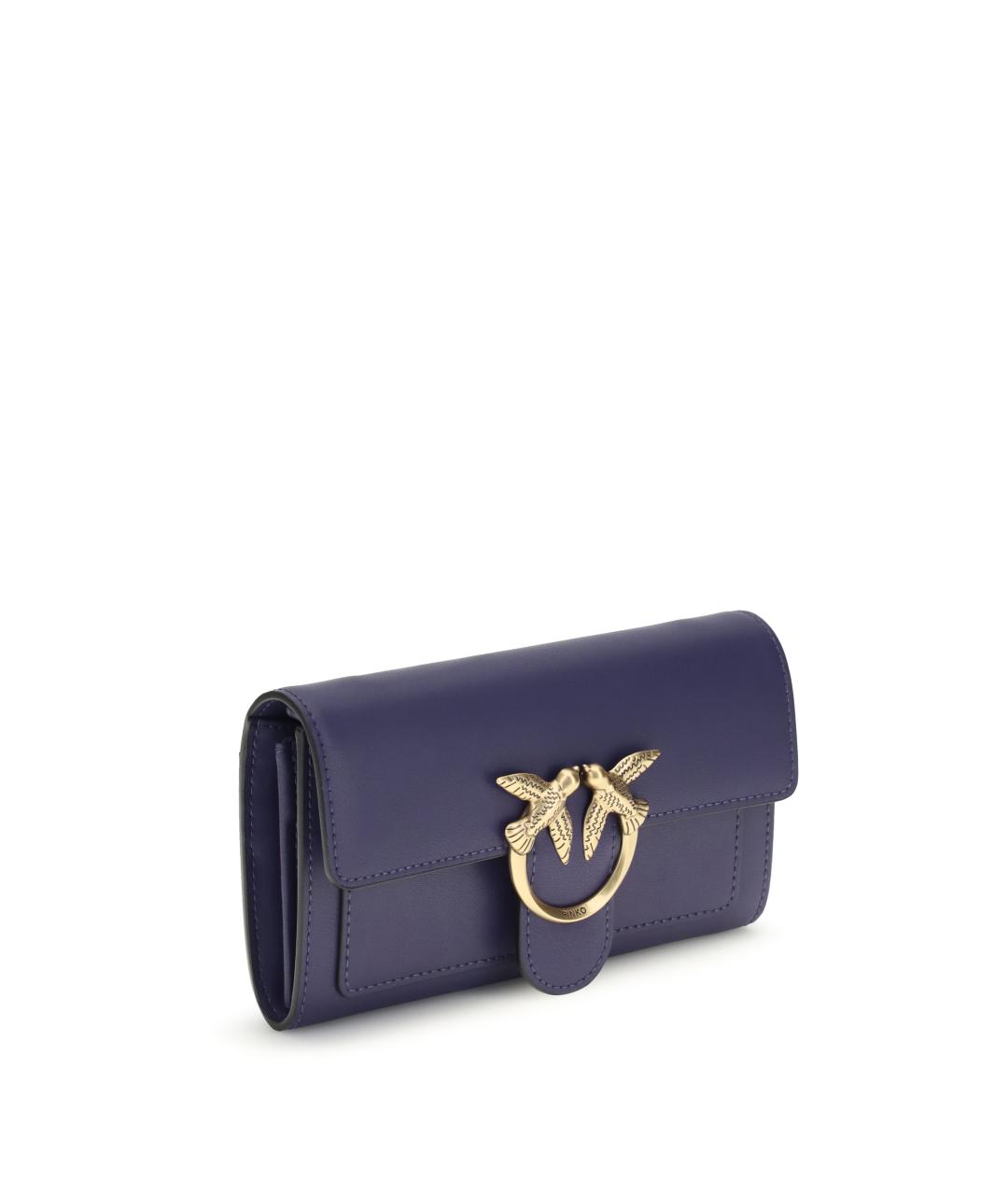 PINKO Фиолетовый кожаный кошелек, фото 2