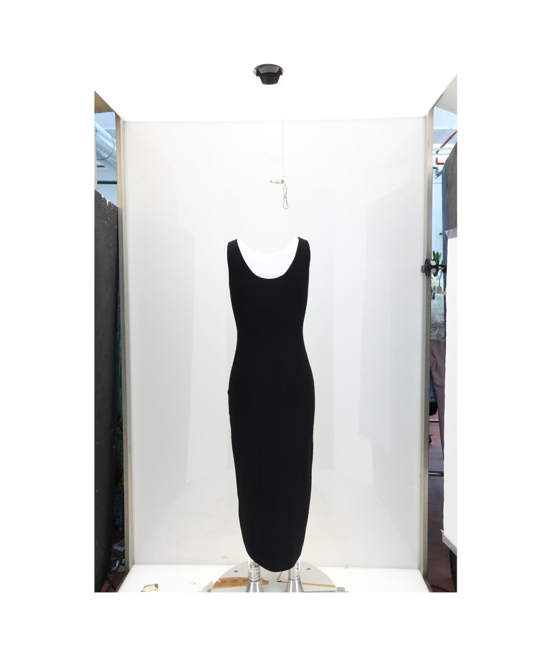 LE PETIT PULLE Черное повседневное платье, фото 2