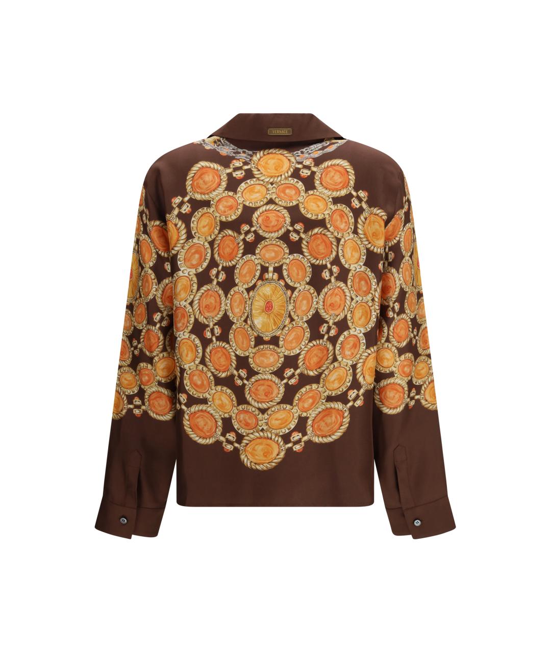 VERSACE Мульти шелковая рубашка, фото 2