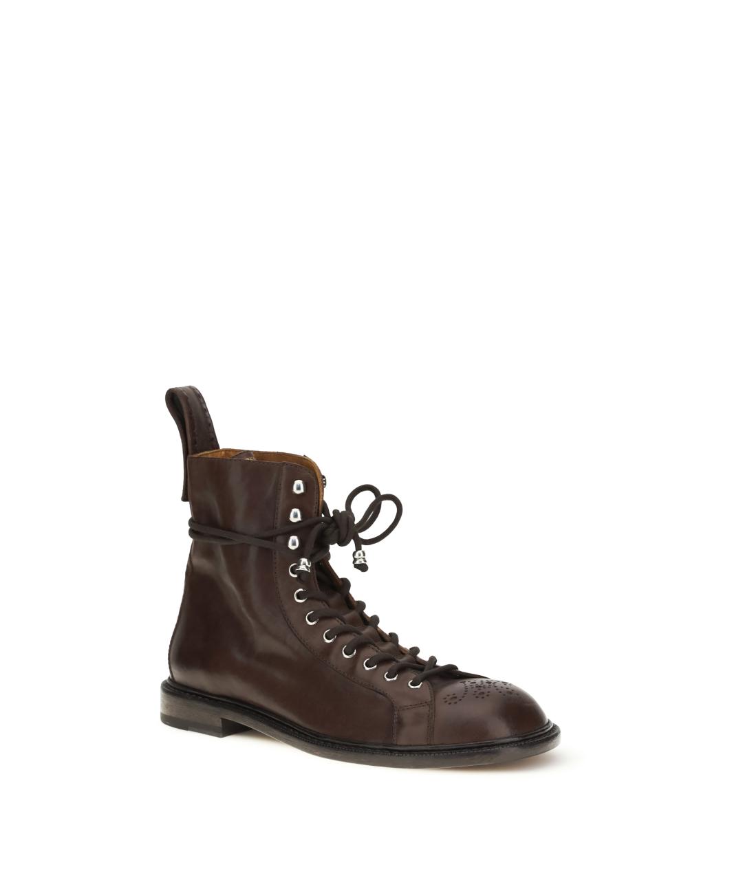 VERSACE Мульти кожаные высокие ботинки, фото 2