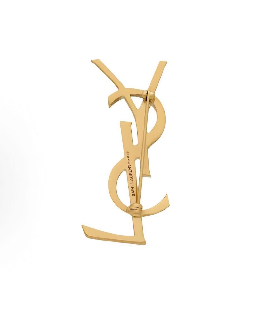 BALENCIAGA Золотая булавка / брошь, фото 2